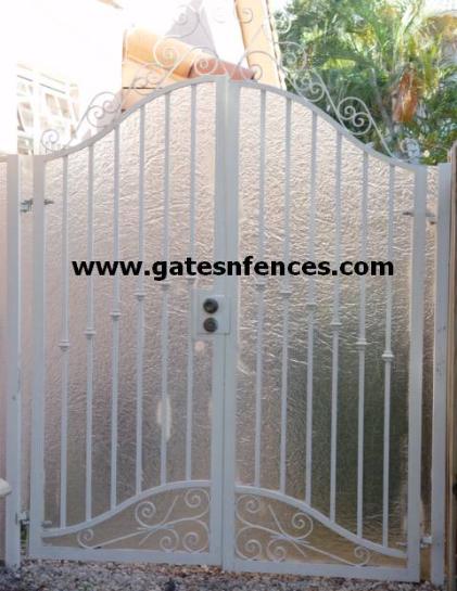 Artistic Iron - Iron Garden Gate, Iron Garden Gate, Decorative Iron Garden Gate