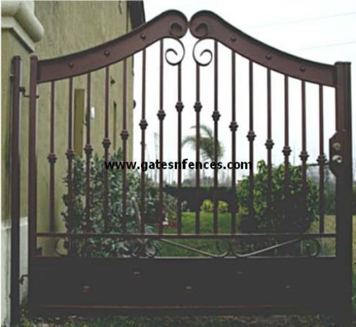 Bellagio - Pedestrian Gate, Pedestrian Garden Entry Gate, Custom Pedestrian Gate