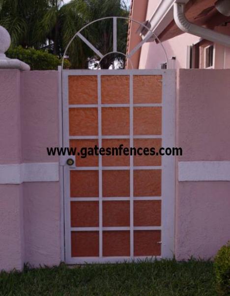 Modern Square - Walk Through Safety Gate, Metal Walk Through Gate, Walk Through Gates