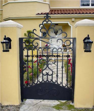 Secure Elegance - Pedestrian Gates, Safety Gates, Iron or Aluminum Pedestrian Gates