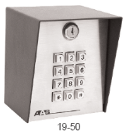 American Access Systems DKLP 19-100 KeyPad,Solar Gate Operator,Programmable Keypad Low Power Comsumption 