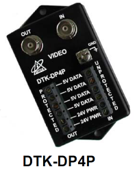 DITEK DP4P - Pan/Tilt/Zoom Camera Surge Protector For Coax Connected PTZ Cameras