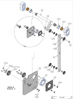 Doorking Arm Barrier Operator Parts - 1601 (View 3)