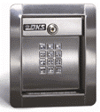 Doorking 1506-096 DKS 1000 Memory Digital Keypad Entry Programmable Flush Mount 