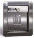 Doorking 1506-094 DKS 250 Memory Digital Keypad Entry Programmable Flush Mount