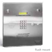 Doorking 1803 Entry System - DKS 1803 Digital Telephone Entry Systems Flush Mount
