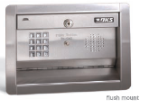 Doorking 1812 Telephone Intercom Entry System, DKS 1812 Intercom System Flush Mount