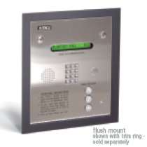 Doorking 1835 Entry System, Doorking 1835 Commercial Telephone Entry System Flush Mount