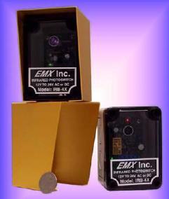 EMX Photo-Eye Safety Sensor - EMX IRB-4X Infrared Modulates Photo-EYE