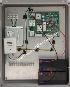 FAAC Control Board, FAAC 425D Control Panel with Circuit Board