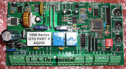 GTO AQ250 PC Board, GTO Pro Circuit Control Board AQ250 