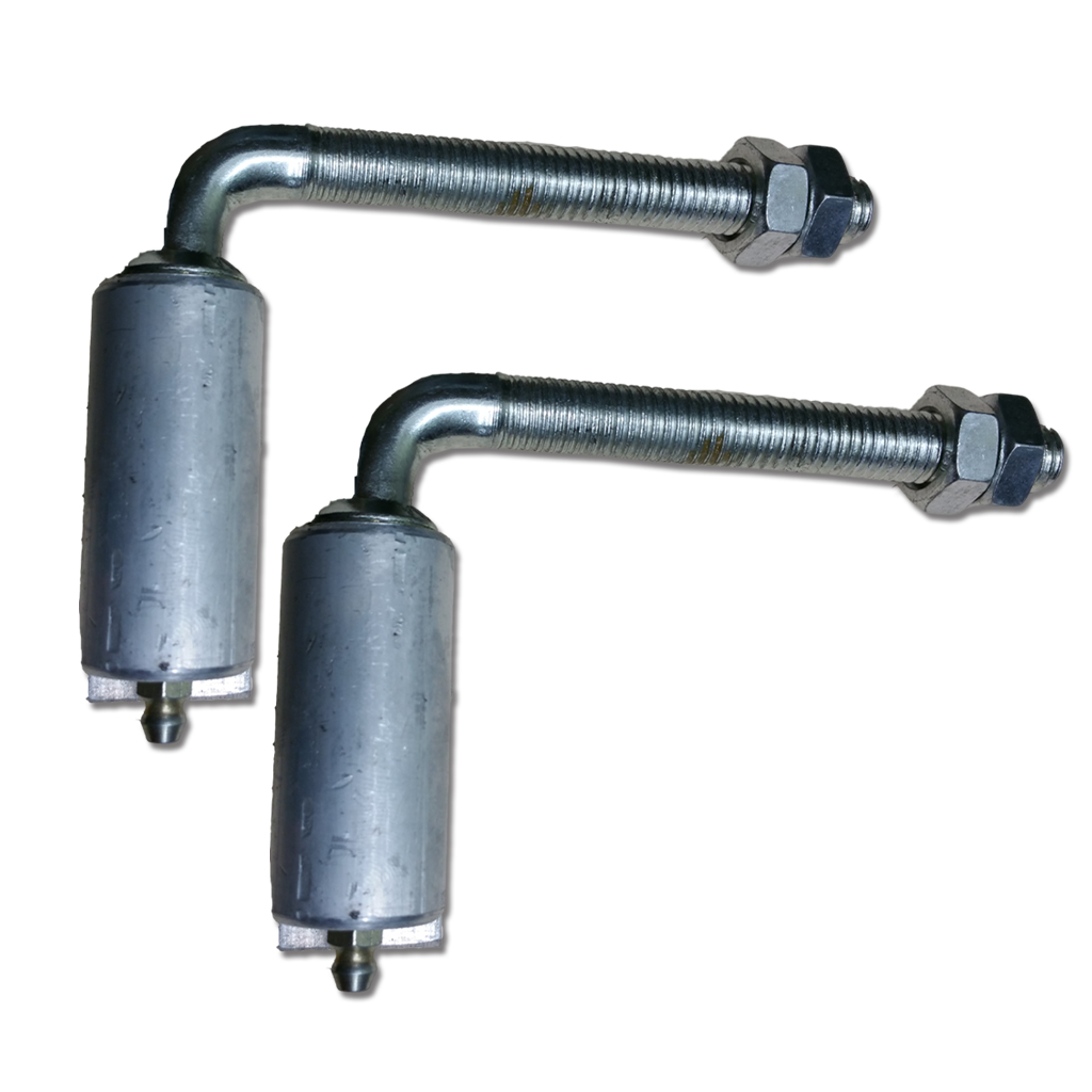 3/4; Jbolt Hinge Adjustible Heavy Duty Gate Hinge Aluminum (PAIR)