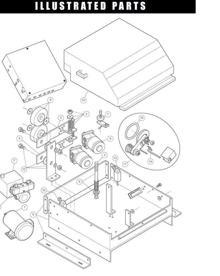 Liftmaster HS670 Hydraulic Gate Operator Parts