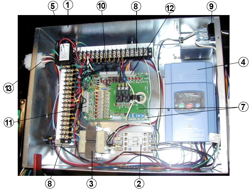 OSCO Slide Gate Opener Control Box Parts - VS-GSLG