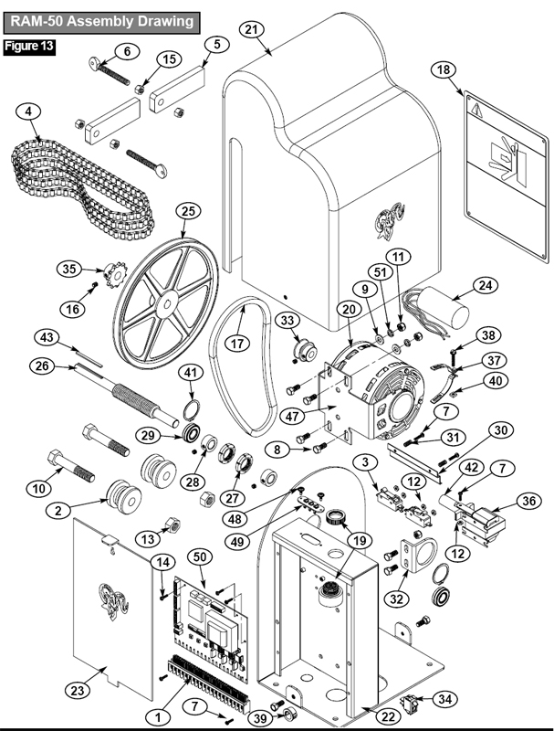 Ramset Operator Parts - RAM 50 Operator