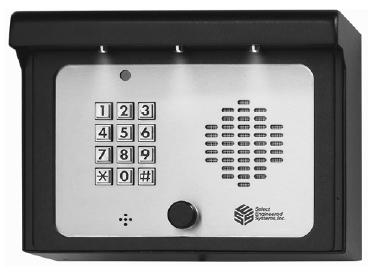 Select Engineered Systems SG3DMR Telephone Entry Control - SES SelectGate SG3DMR
