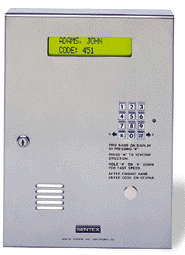 Sentex Infinity M Office Building or Gated Res. Community Telephone Entry System - 2-Line Display of 20 Ch. Each