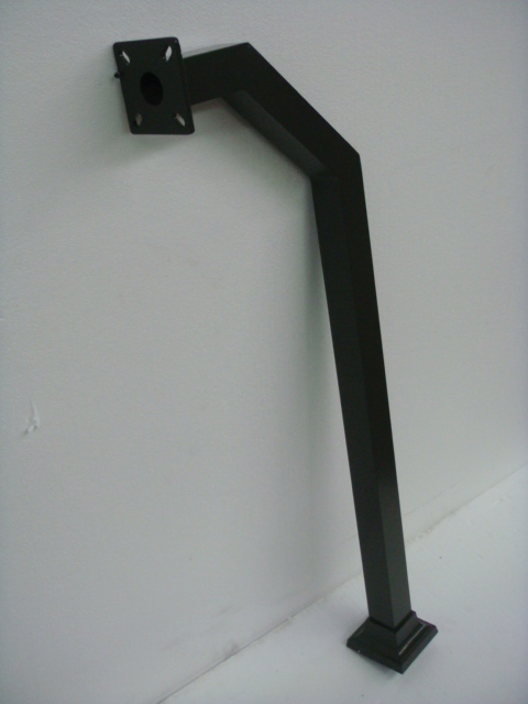 Standard GooseNeck Pedestal - Aluminum - Bronze