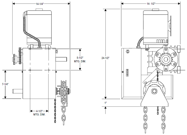 Powermaster MG Operator Exploded View