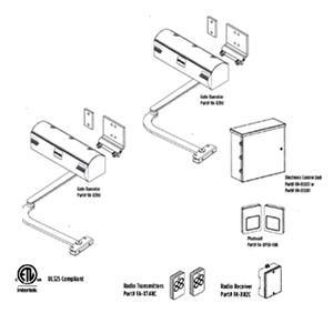 Viking Access X9 (Double) Residential Swing Gate Opener