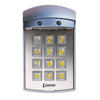 Linear AK-21W Weather-Resistant Digital Keypad Model Number: Linear AK-21W 