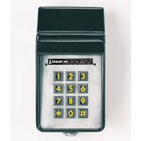 Linear AKR-1 Keypad, Linear Exterior Digital Keypad with Radio Receiver: Linear AKR-1