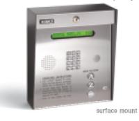 Doorking 1835 Entry System, Doorking 1835 Commercial Telephone Entry System Surface Mount 