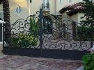 European Fan - Driveway Gate | Electric Gate | Wrought Iron