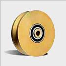4" Elite Power Wheel V Groove Sliding Gate Wheels 3000Lbs Cap