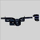 Slite Bolt Gate Latch Black Finish